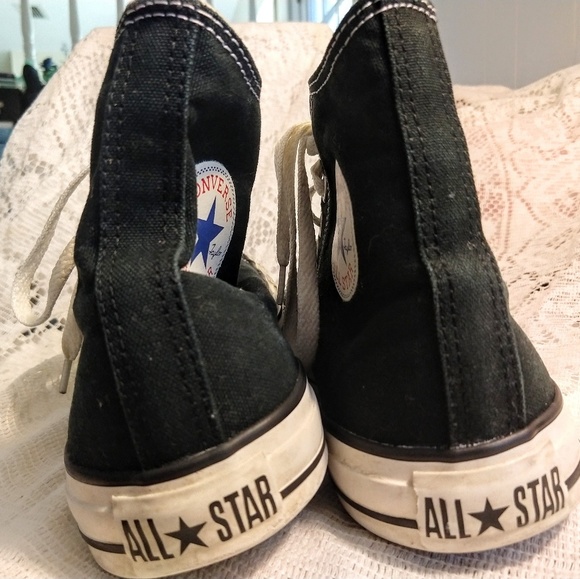 Converse High Tops, Men's Sz 10, Women Sz 12 - Picture 5 of 5